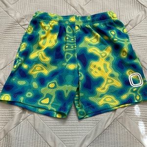 Boys overtime basketball shorts.